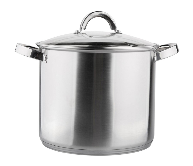 Altom Fabio garnek wysoki nierdz. 24cm 8,5l z pokrywą szklaną - 1580518 - zdjęcie